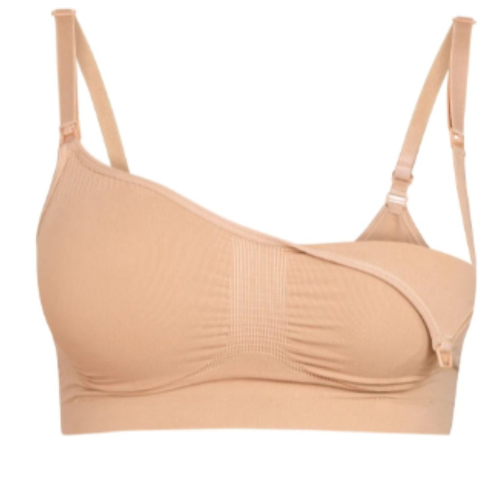 SKIMS (Clay-NWOT-L/XL) MATERNITY NURSING SCULPTING BRA